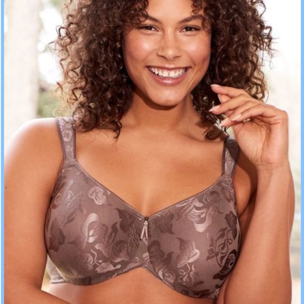 40H Wacoal Awareness Underwire Bra - burgundy